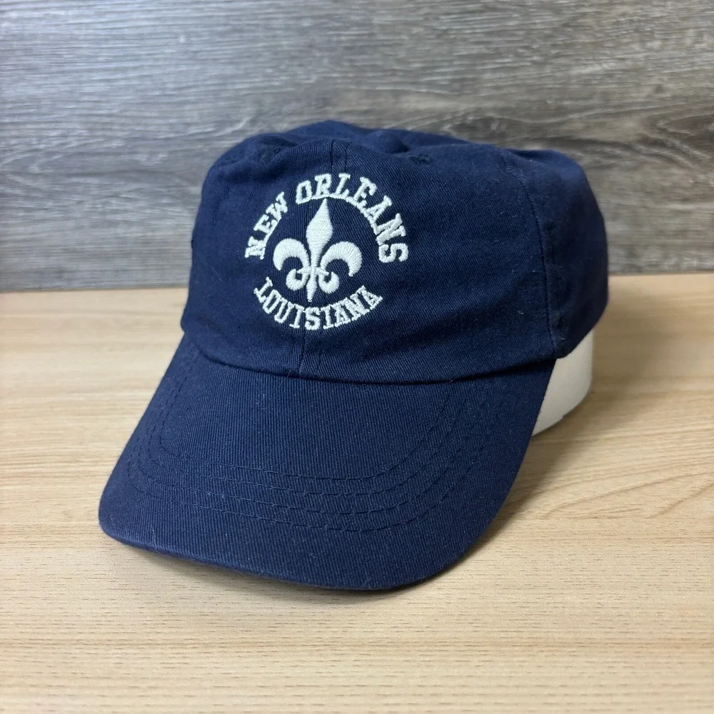 New Orleans Hat Cap Kids‎ Blue Navy Adjustable